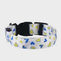Rechargeable Dog Collar: Nylon Webbing Small Large 06-1204 www.cattoyfactory.com