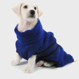 Pet Super Absorbent and Quick-drying Dog Bathrobe Pajamas Cat Dog Clothes Pet Supplies www.cattoyfactory.com