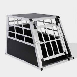 Small Single Door Dog cage 65a 60cm 06-0766 www.cattoyfactory.com