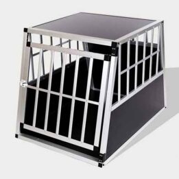 Aluminum Dog cage Large Single Door Dog cage 65a 06-0768 www.cattoyfactory.com