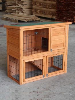 Wholesale Large Wooden Rabbit Cage