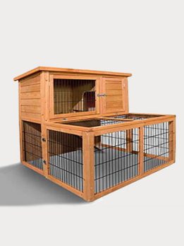 Wooden Rabbit House Rabbit Cage