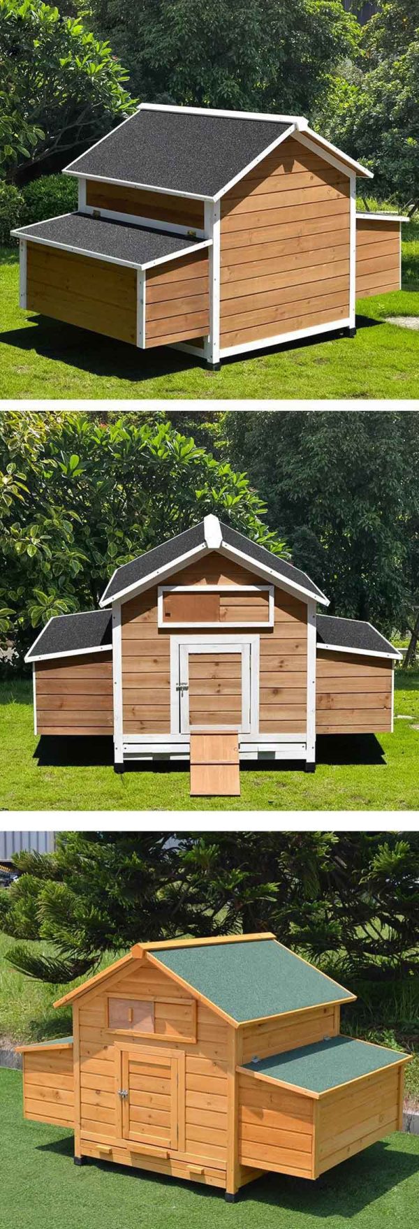 Pet Products Factory OEM Wooden Chicken coop hen house wood chicken cage