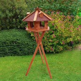 Wooden bird feeder Dia 57cm bird house 06-0979 www.cattoyfactory.com