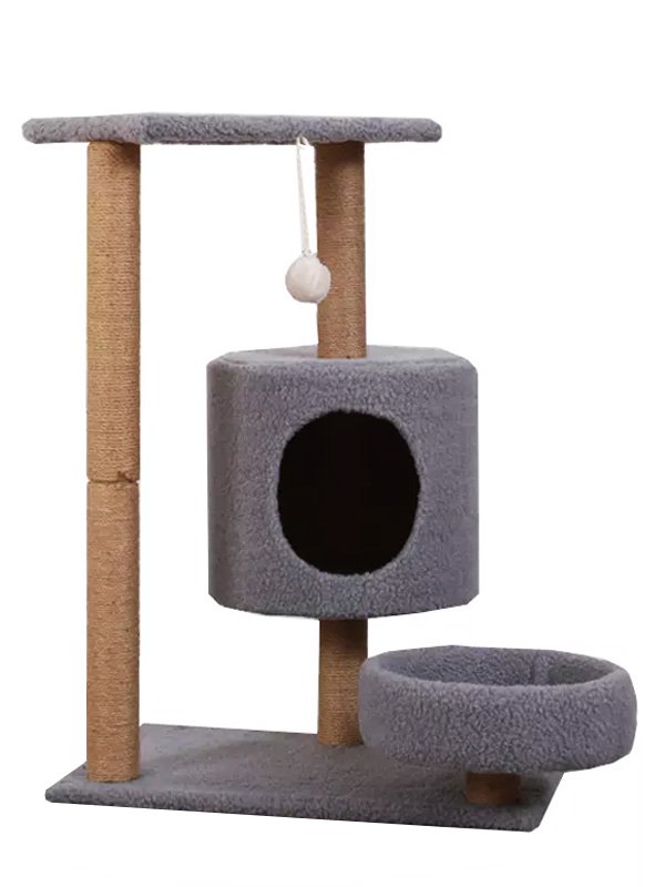 GMTPET Pet Furniture Factory best cat climbers post climbing scratching With Sleep Spoon cat tree manufacturers cat tree houses 06-1174 www.cattoyfactory.com