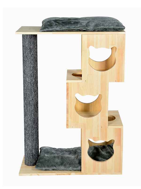 OEM new design natur wood house cat tree