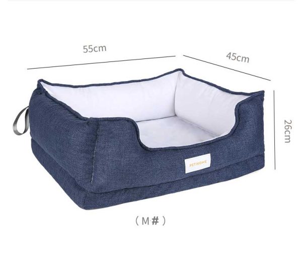 Wholesale custom memory cotton non-stick hair dog bed