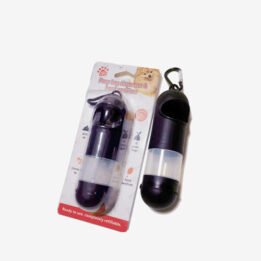 2-in-1 Poop Bag Dispenser Hand Sanitizer Bottle For Pet www.cattoyfactory.com