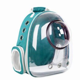 New Portable Pet Bag Transparent Space Bag Breathable Pet Travel Bag Explosion www.cattoyfactory.com