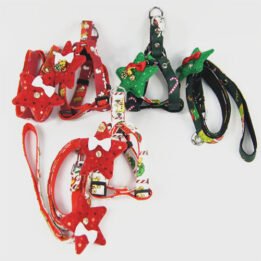Manufacturers Wholesale Christmas New Products Dog Leashes Pet Triangle Straps Pet Supplies Pet Harness www.cattoyfactory.com