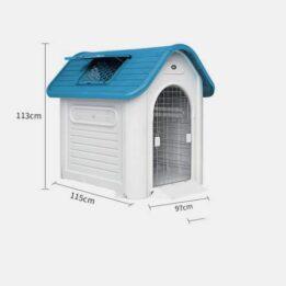 PP Material Portable Pet Dog Nest Cage Foldable Pets House Outdoor Dog House 06-1603 www.cattoyfactory.com