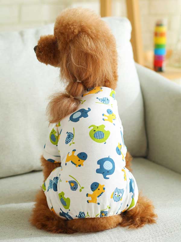 Nuevo cachorro perro Teddy ropa de cuatro patas ropa informal para mascotas 107-222047 www.cattoyfactory.com