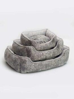 Wholesale OEM Soft comfortable printed pet dog cat nest bed can be disassembled and washed