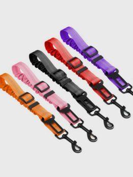 Factory wholesale custom car safety dog nylon reflective buffer telescopic elastic rope