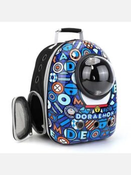 Jingle Cat Upgraded Side-Opening Pet Cat Backpack 103-45010 www.cattoyfactory.com