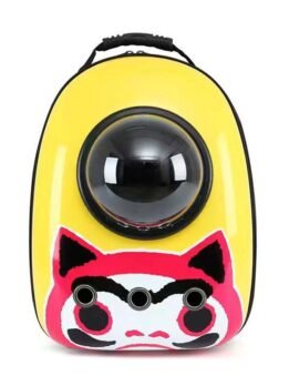 Damo Fat Cat Upgraded Side-Opening Pet Cat Backpack 103-45018 www.cattoyfactory.com