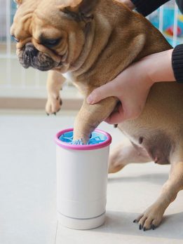 OEM Automatic foot washing cup holder stand, Foot wash for dogs 134-10006