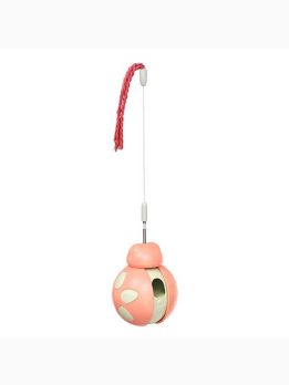 Self-Righting Beetle Cat Teaser Toy with Treat Dispenser & Wobble Design 112-251001